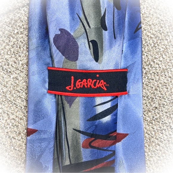 💕Another very handsome Jerry Garcia Mens Silk Tie💕 - Picture 4 of 13